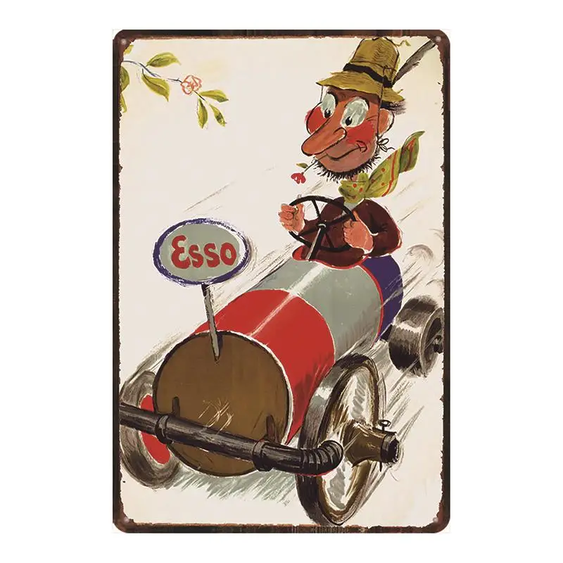 Винтажные потертые шикарные металлические пластины Motor oil Tire ретро гаражные