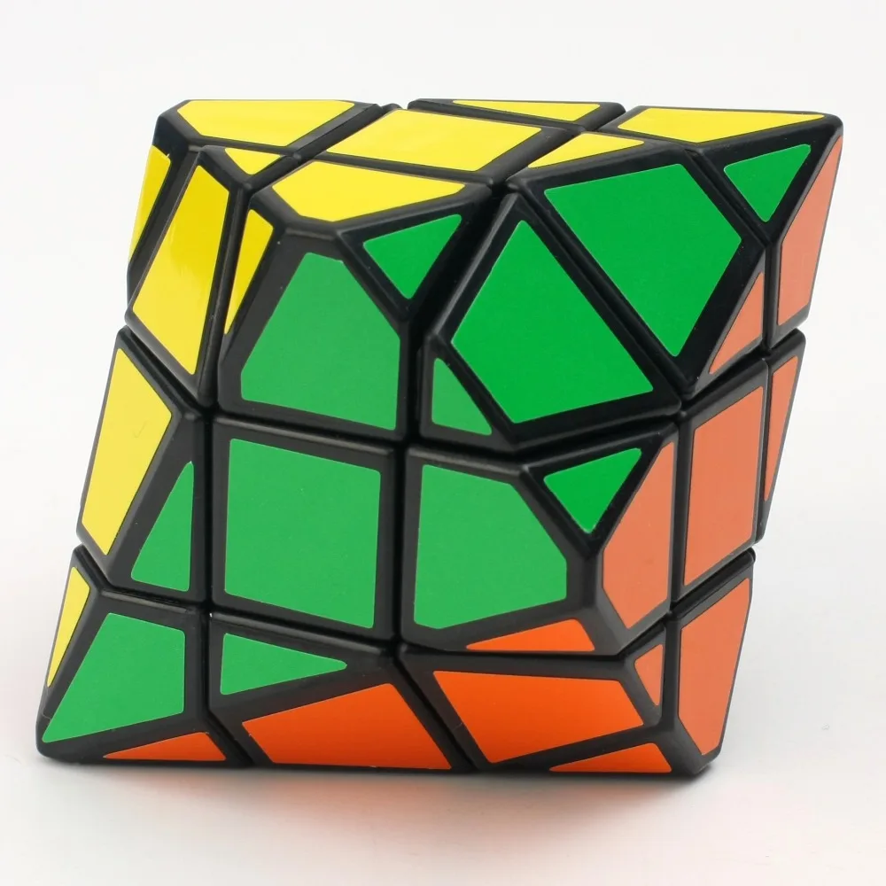 Diansheng 6 угловой пирамидный куб шестиугольная дипирамида 3x3x3 магический игрушка