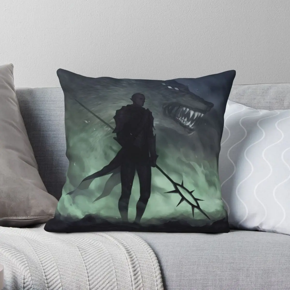 

Квадратный чехол для подушки Last Stand, полиэстеровый льняной бархатный чехол с узором на молнии, декоративный чехол для подушки, чехол для кро...