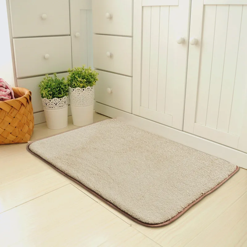 

Floor Mat Entrance Door Mats Water Absorption Carpet Kitchen Rugs Doormat for Entrance Door Mat Living Room 40*40cm on sale