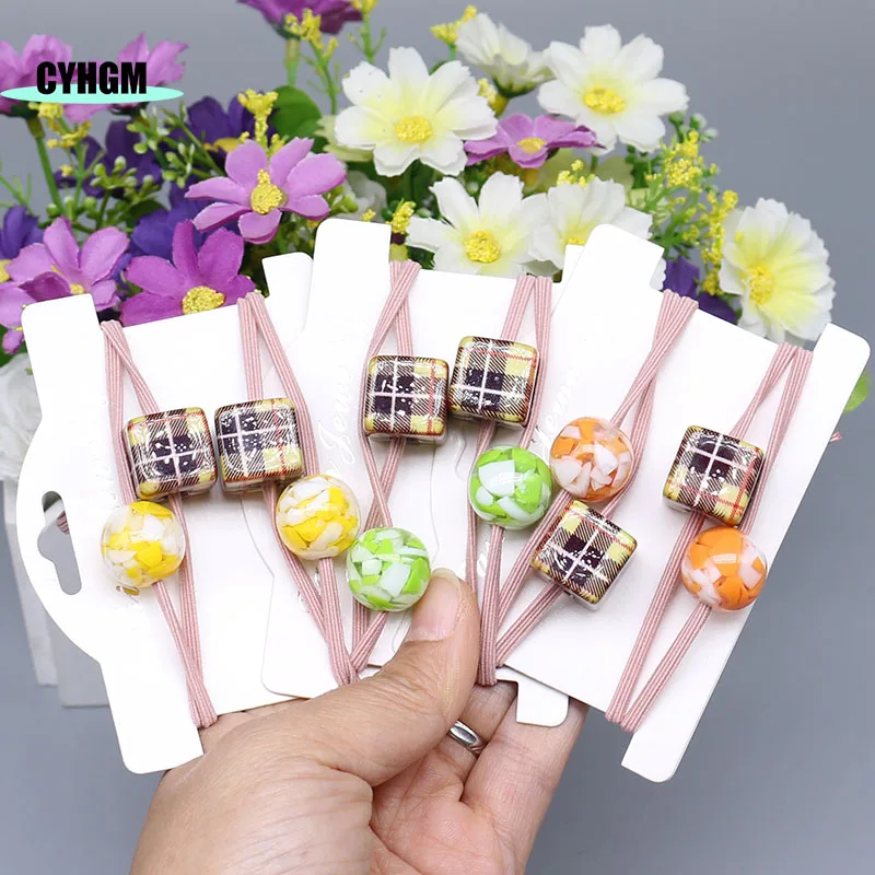 New Fashion korean amber designer Hair rope Accessories for Women hair ties scrunchies elastic bands Girls Band A05-8 |
