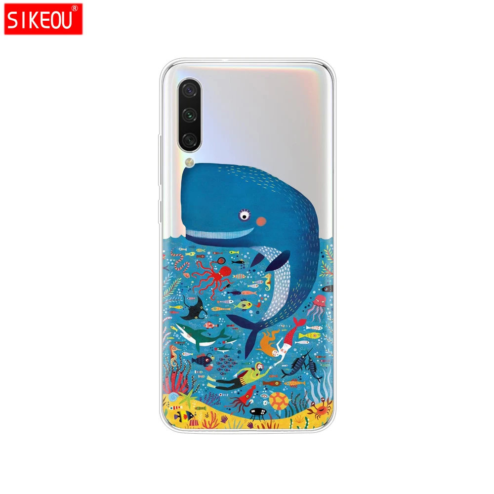 34177 Силиконовый чехол для Xiaomi mi A3, чехол с полной защитой, мягкая задняя крышка из ТПУ, чехол для телефона s для Xio mi A3, бампер, чехол, тигр, цветок - Цвет: 34177