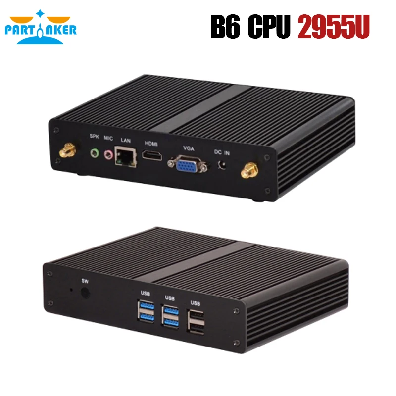 Мини ПК Core i3 4020Y i5 4200Y Windows 10 HDMI VGA два порта дисплея|Мини ПК| |