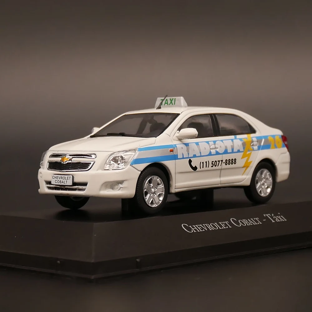 Ixo 1:43 Шевроле Кобальт такси литая модель автомобиля металлическая