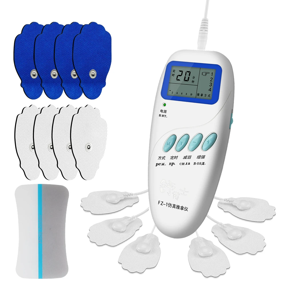 FZ1 Therapeutic Electrical Stimulation Massage Electronic Acupuncture Therapy Device Cervical Spine Relax Low Frequency Massager | Красота и