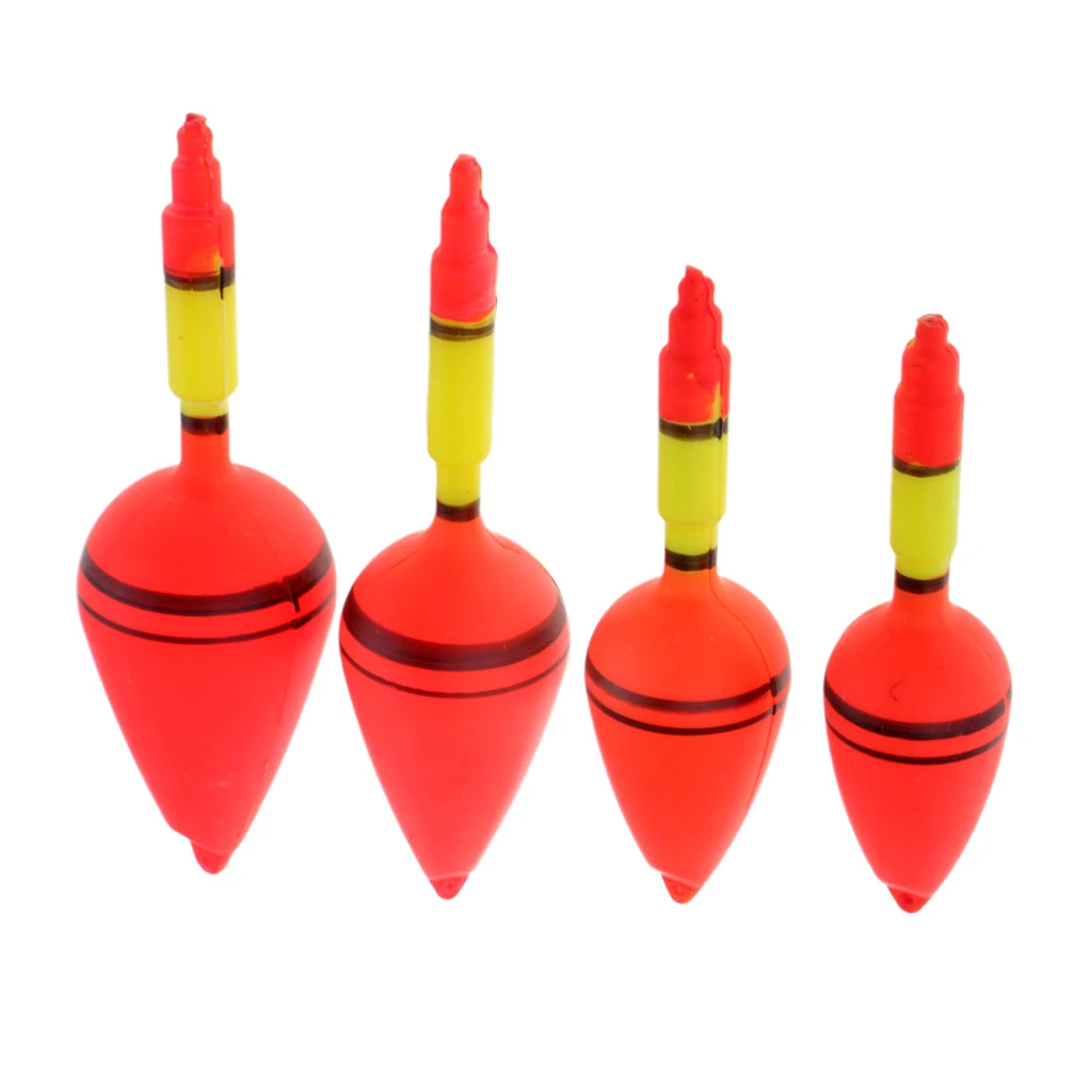 4 шт. светящиеся поплавки для рыбалки высокочувствительные световые палки