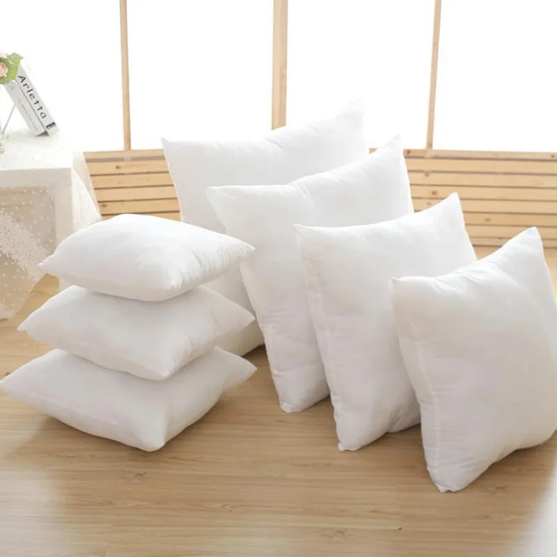 

Rushed Non-woven Pillow Insert White PP Cotton Inner Pillows For Cushion Cover Inserts