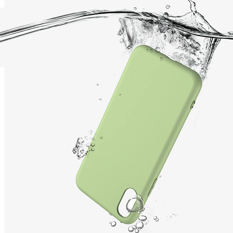 Cute Matte Solid Candy Phone Case for Iphone 11 Pro Max Xs Xr Simple Silicone 7 6s 8 Plus Soft Cover | Мобильные телефоны и