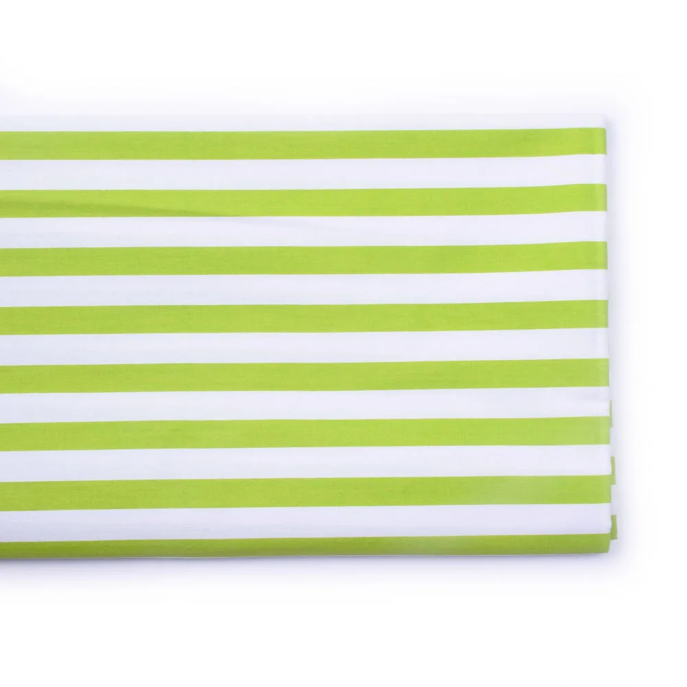 Хлопчатобумажная ткань в полоску с медведем для детей шитая Лоскутная Ткань