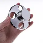 Металлический аудио LP виниловый поворотный металлический стабилизатор диска записывающий проигрыватель зажим веса Hi-Fi Дисковый стабилизатор серебристый