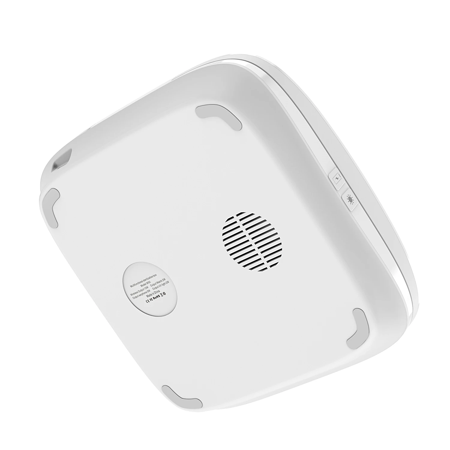 4 in 1 ultraviolet wireless charger multi function mobile phone wireless charging sterilizing box for phone watch and earphone free global shipping