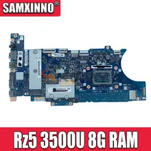 Akemy For Lenovo ThinkPadT495S Laptop Motherboard FA391/FA491 NM-C181 CPU Rz5 3500U RAM 8GB Tested test 02DM214 02DM204 02DM209