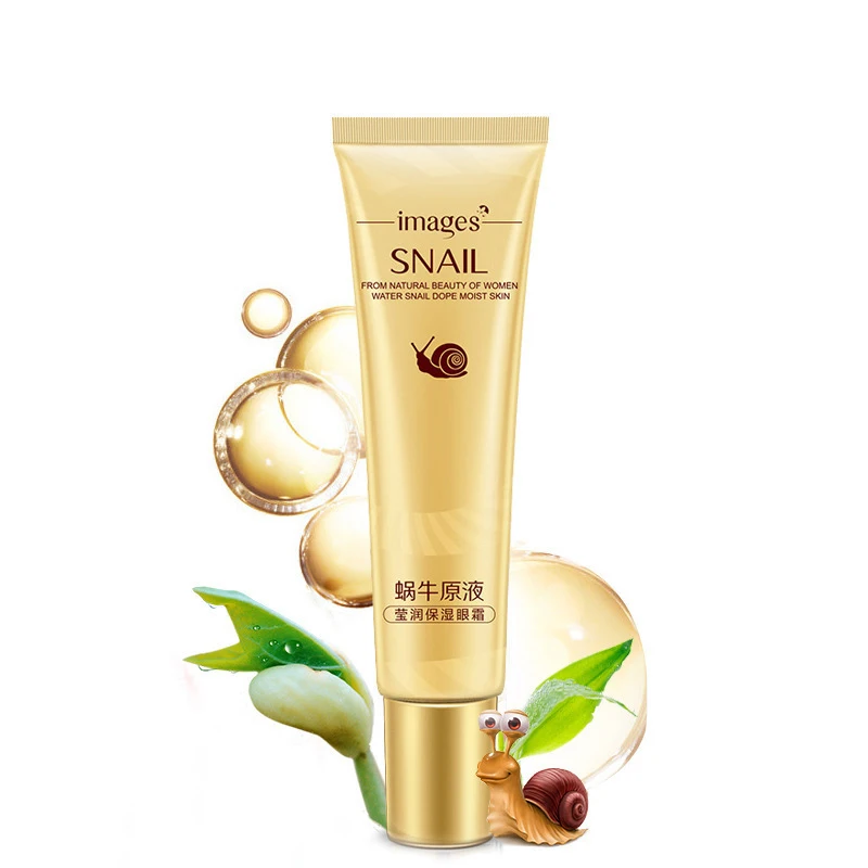 

Snail Essence Eye Cream Anti Aging Eye Cream Moisturizer Ageless Fade Fine Line Remove Dark Circle Eye Bag