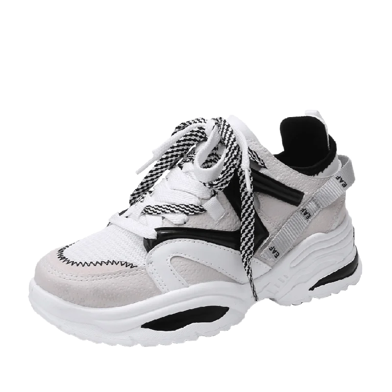 2019 весенние женские кроссовки на толстой подошве разноцветная обувь платформе с