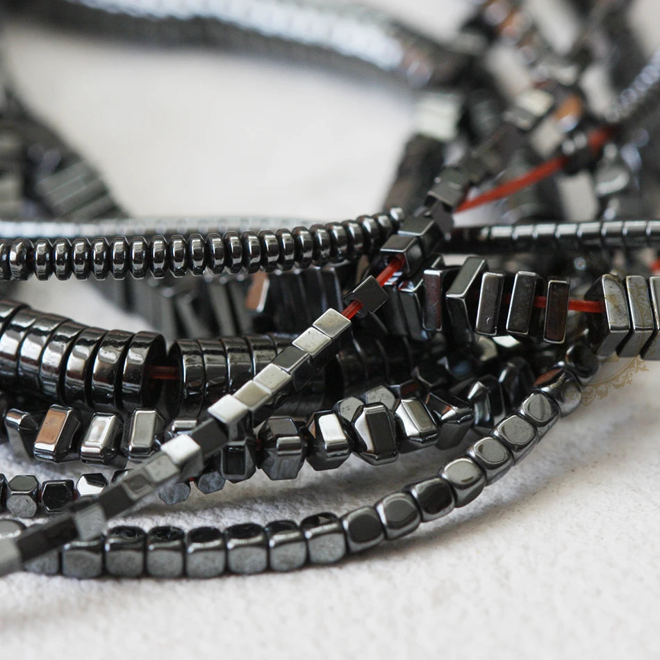 

Одна полная нить, полудрагоценные камни-гематит (G317)