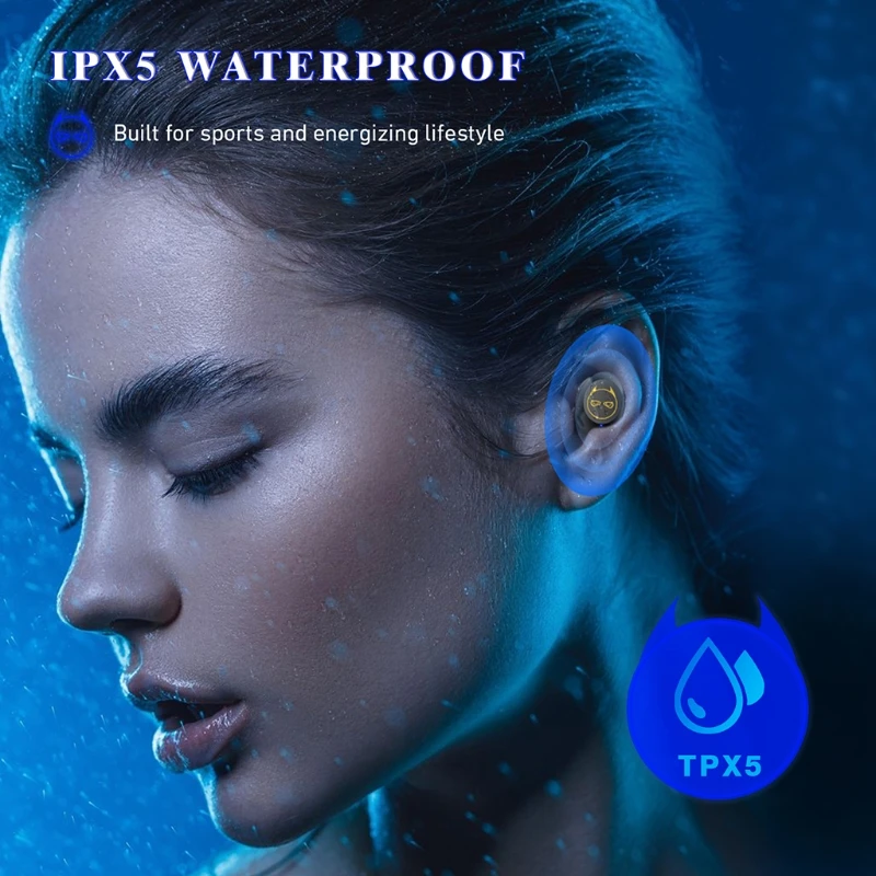 

Наушники-вкладыши с поддержкой Bluetooth 5,0 и Hi-Fi звуком