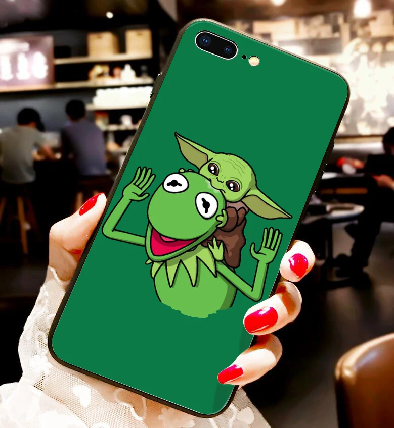24317 Милый ребенок йода мем Мягкий силиконовый чехол для телефона для iphone 6/6S 7/8, 7 Plus, X, XS, XR, XSMax 11 Pro - Цвет: 24317