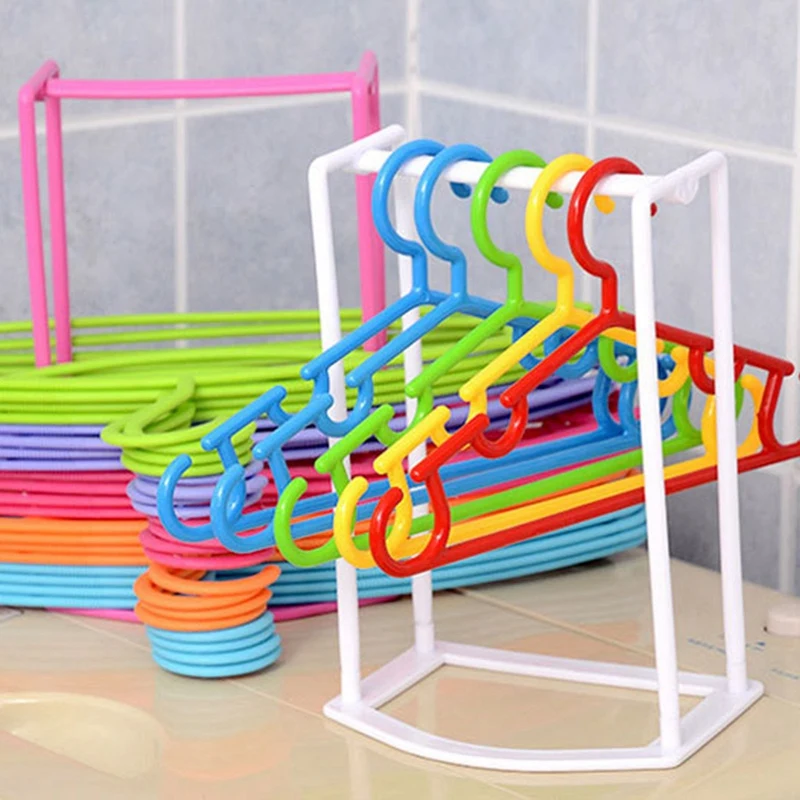 

Multifunctional Clothes Hanger Coat Rack Plastic Floor Hanger Storage Wardrobe Clothing Drying Racks Hanger Bedroom Bathroom