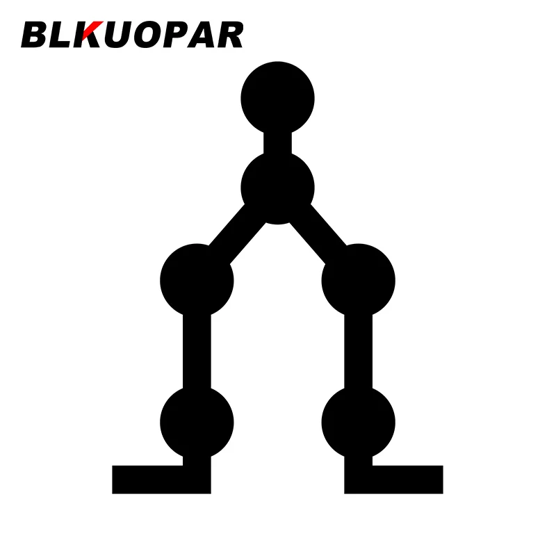 

BLKUOPAR для протеза автомобильные наклейки солнцезащитные модные наклейки креативные устойчивые к царапинам Смешные украшения для холодильника шлема