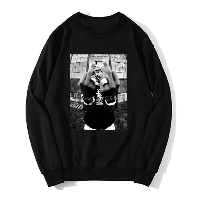 

Толстовка мужская флисовая в стиле хип-хоп, со звездами