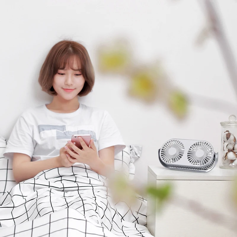 Перезаряжаемые портативные настольные USB вентилятор мини воздушный кулер