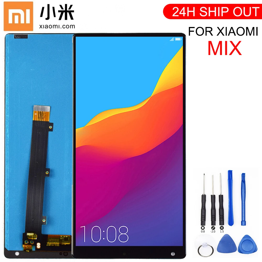 Сменный ЖК дисплей Xiaomi Mix дигитайзер сенсорного экрана в сборе с рамкой для 6 4