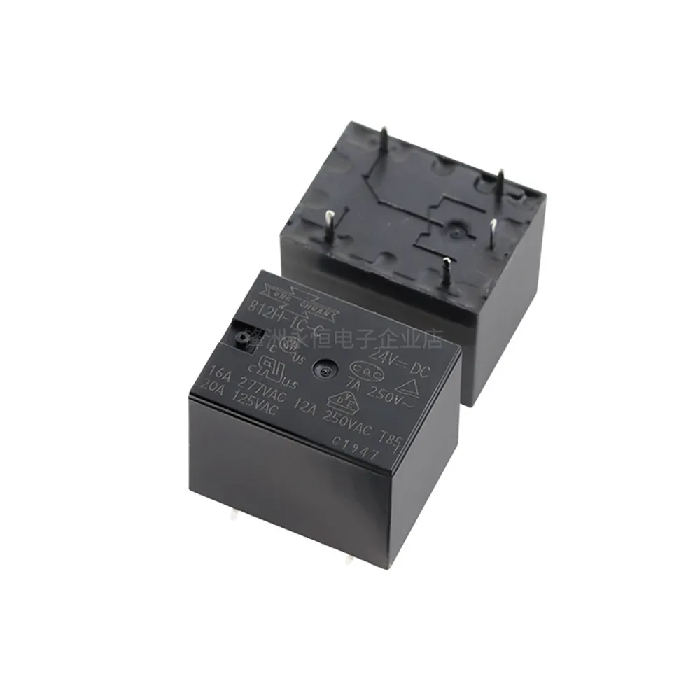 2 шт. 812H-1C-C-5VDC 812H-1C-C-12VDC 812H-1C-C-24VDC 5-контактное реле 812H-1A-C-24VDC 812H-1A-C-5VDC 812H-1A-C-12VDC 4PIN |