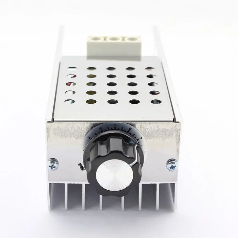 Регулятор высокой мощности 220 В 10000 Вт SCR затемнения домашние части теплоотвода