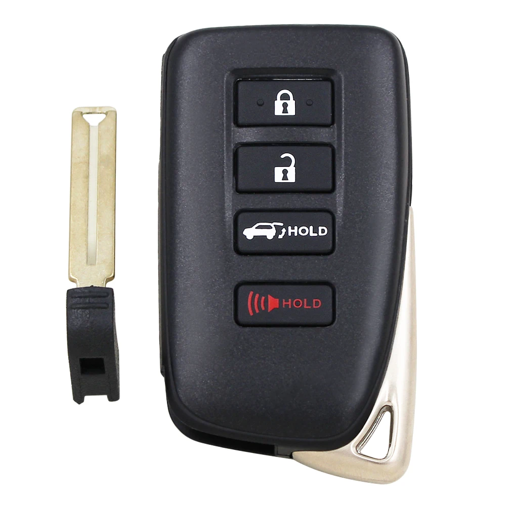 4 Button Full Intelligent Remote Key (SUV) Board 2110 FSK 315MHz 8A Chip TOY12 for Lexus NX200 (Matte Surface) FCC ID: HYQ14FBA |