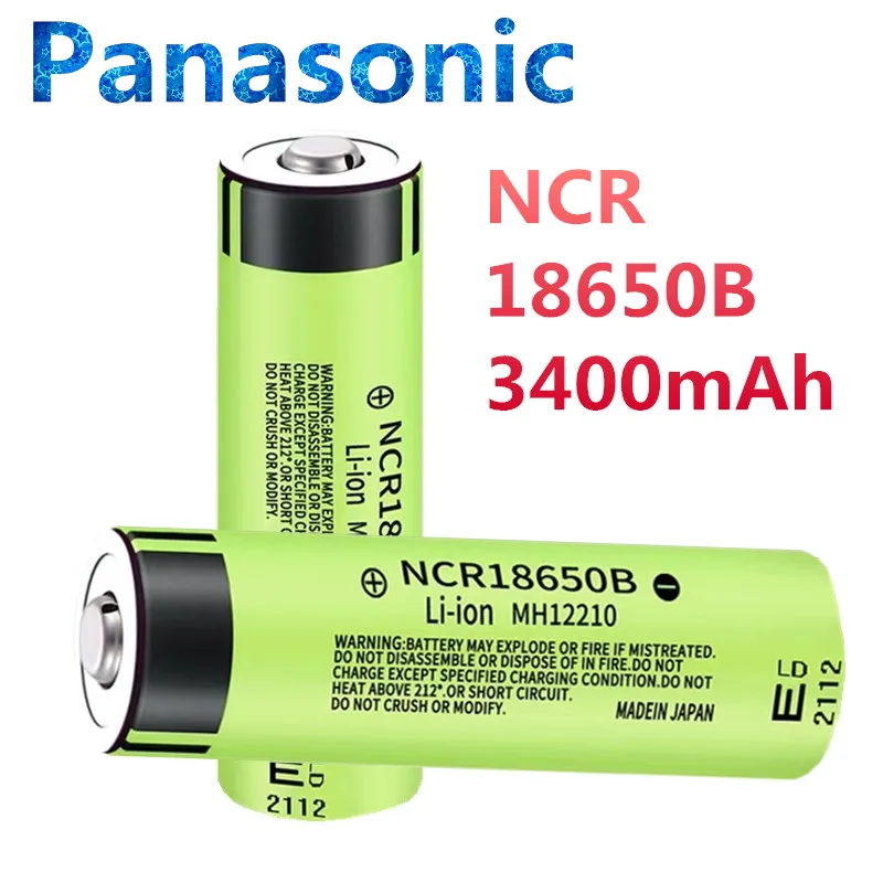 100% Новый оригинальный Panasonic NCR18650B 3 7 в 3400 мАч 18650 перезаряжаемый литиевый