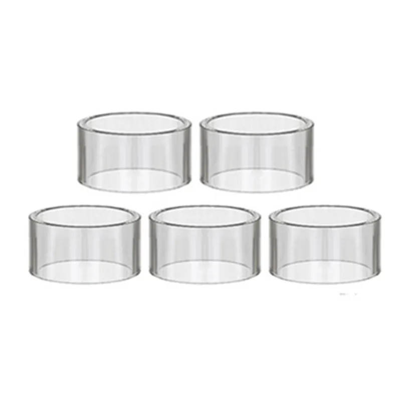

FATUBE 5pcs straight mini glass cups for Rx2 20700 with GNOME 22mm GLASS TUBE