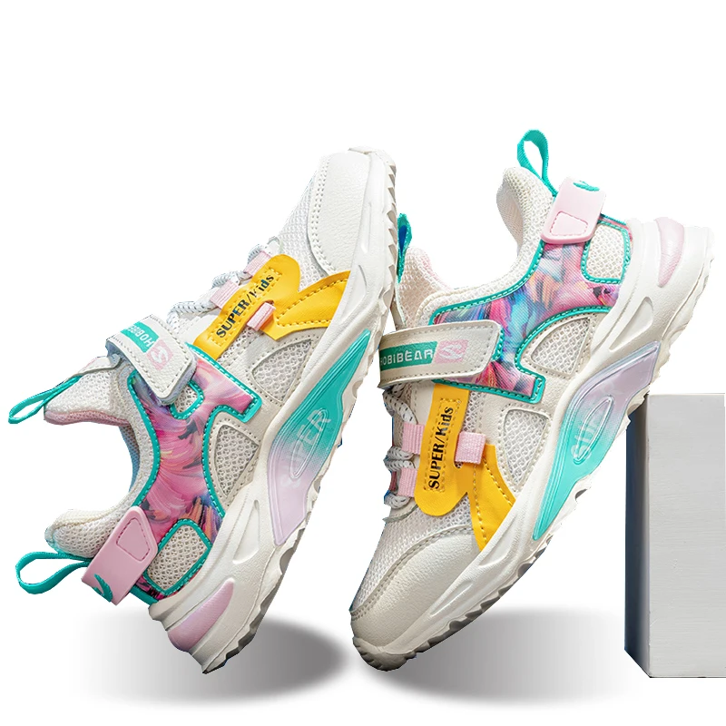 NSOH-zapatillas de deporte antideslizantes para ni&ntilde;os y ni&ntilde;as, deportivas suaves de alta calidad para correr, baloncesto, oto&ntilde;o-4