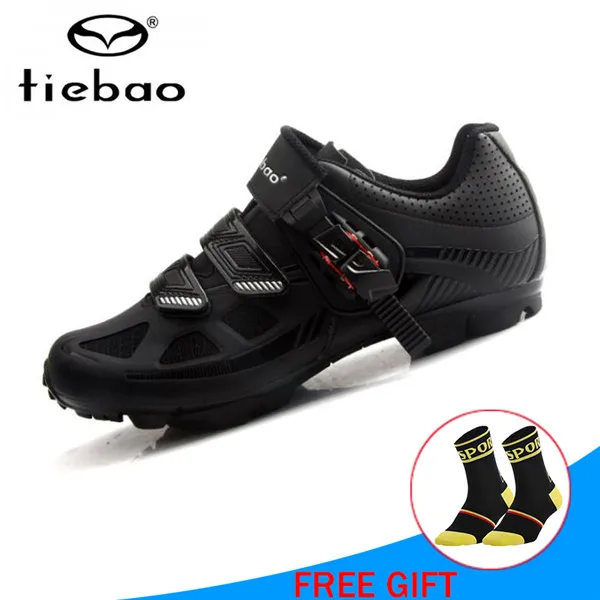 1652 shoes B TIEBAO профессиональная обувь для велоспорта Sapatilha Ciclismo Mtb обувь мужская обувь для горного велосипеда обувь для езды на велосипеде уличные спортивные кроссовки - Цвет: 1652 shoes B