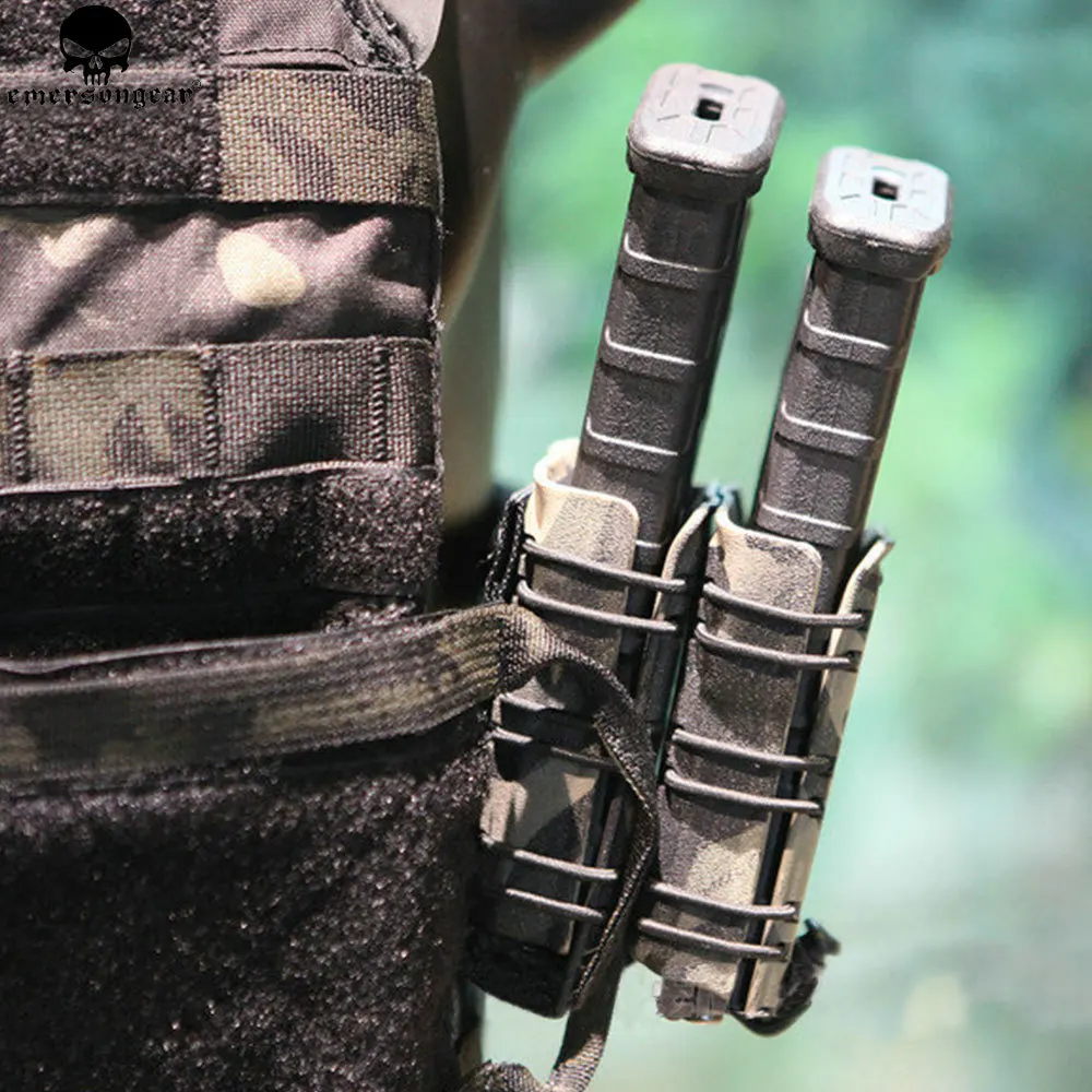 EMERSONGEAR M4 AR15 556 5,56 223 подсумок 5,56 мм тактический MOLLE ремень Скорпион Регулируемая кобура Mag Чехол для переноски EM6373