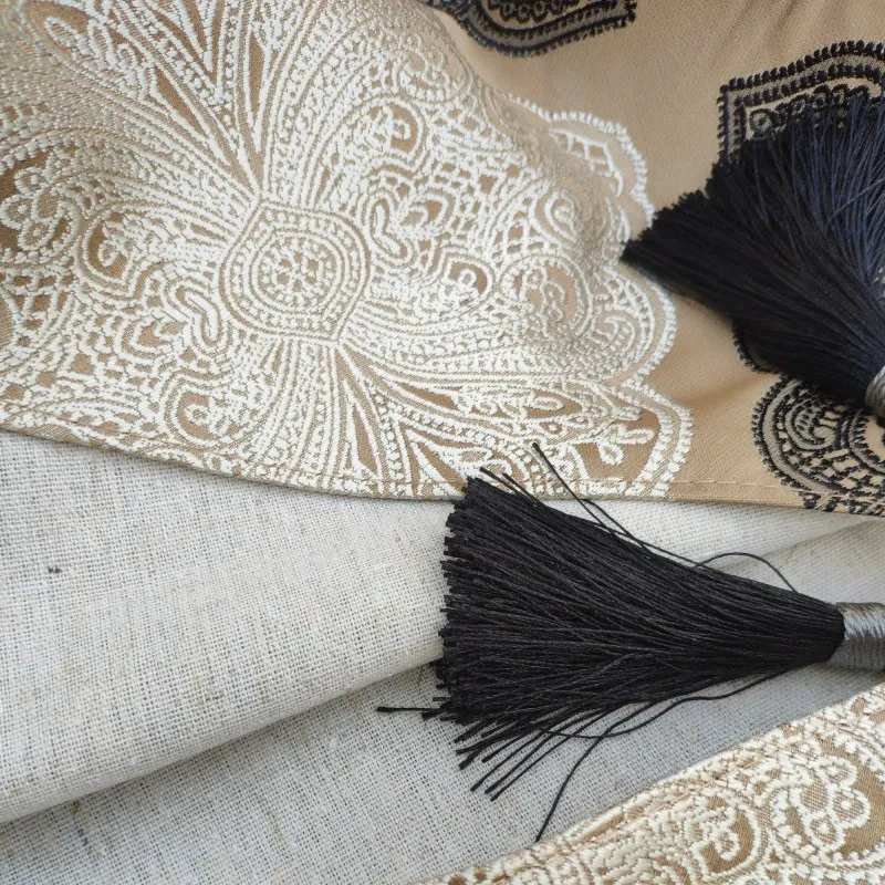 Новая настольная дорожка JUYANG. Элегантная жаккардовая скатерть. Декоративная