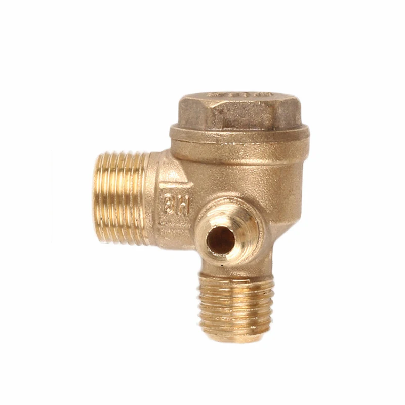 Воздушный насос обратный клапан отключение 10*14*16 мм домашние золотые резьбовые