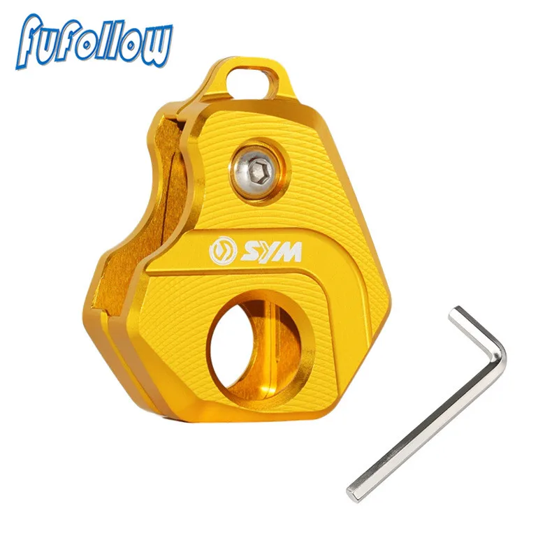 

2021 New CNC Aluminum Key Cover Case For SYM CRUISYM 300 GTS 300i joymax Z 300 FNX150 Motorcycle Keychain Key Cover Cap Holder