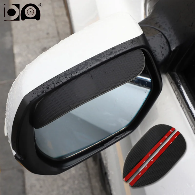 Зеркало заднего вида автомобиля дождь наклейки на брови тени Национальный флаг