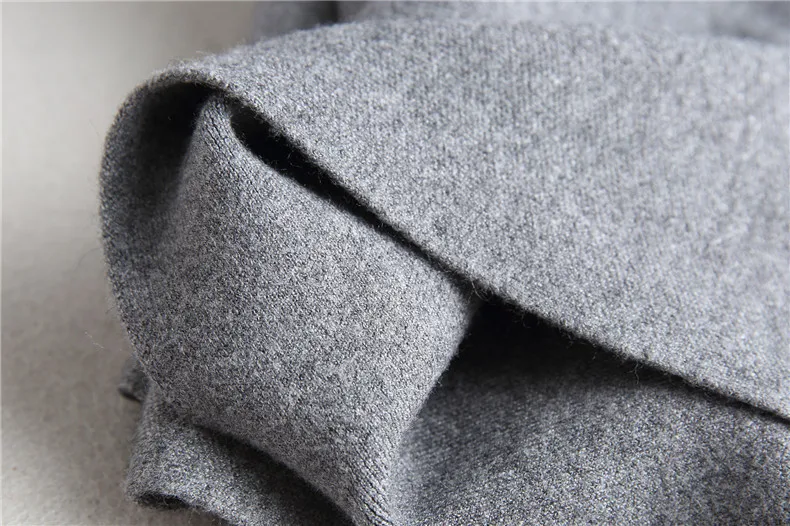 Однотонная Осенняя женская короткая вязаная юбка с поясом элегантная подходящая