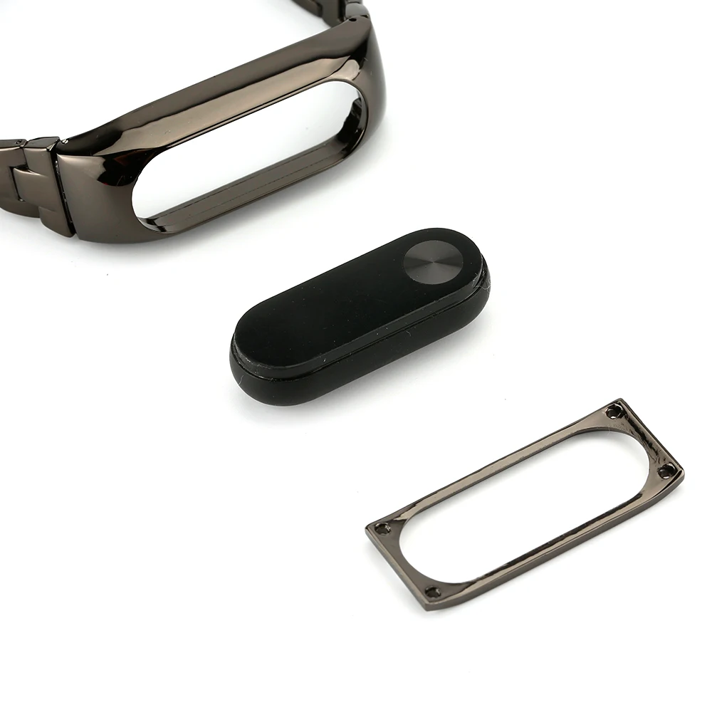 Gosear Stainless Steel Slim Replacement Watchband Bracelet Smart Wrist Strap Watch band for Xiaomi Miband Mi Band 2 Mi2 | Электроника