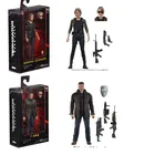 Фигурки NECA Terminator 2 T-800, 18 см, Вариационная фигурка, регулируемая яркость, набор для гаража, темная судьба, Сара, экшн-фигурки, Коллекционная модель, игрушечная кукла