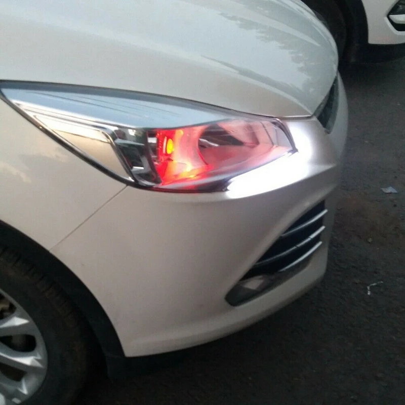 

LED Daytime Running Lights DRL Yellow Turn Signals for Ford Kuga Escape 2013-16