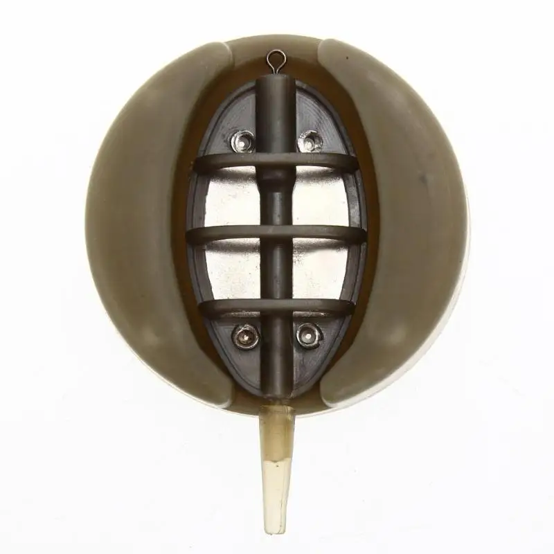 4 шт./компл. метод фидерной рыбалки плоские рыболовные ловушки с формой грузила