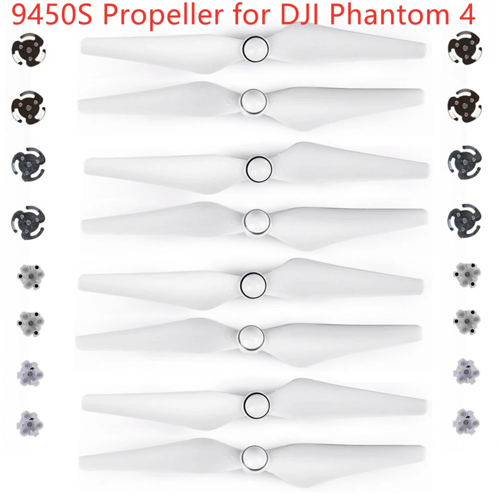 4Pairs Quick Release 9450S Propeller for DJI Phantom 4 Drone Props Blade  Wing Fans Spare Parts Replacement Accessory