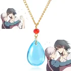 Аниме Howl's движущиеся ожерелья с замком Howl Jenkins амулет с подвеской в виде капли воды ожерелье Для Wonmen мужской чокер Косплей Ювелирные изделия Подарки