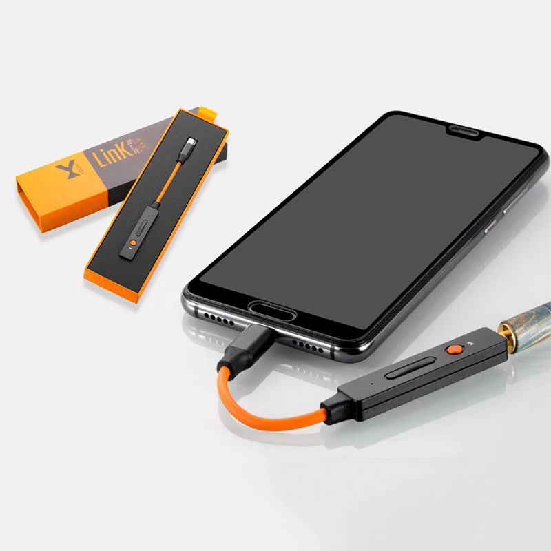 Xduoo Link ESS9118EC Hi-Res аудио ЦАП усилитель для наушников Тип C поддержка 32 бит/384 кГц DSD256