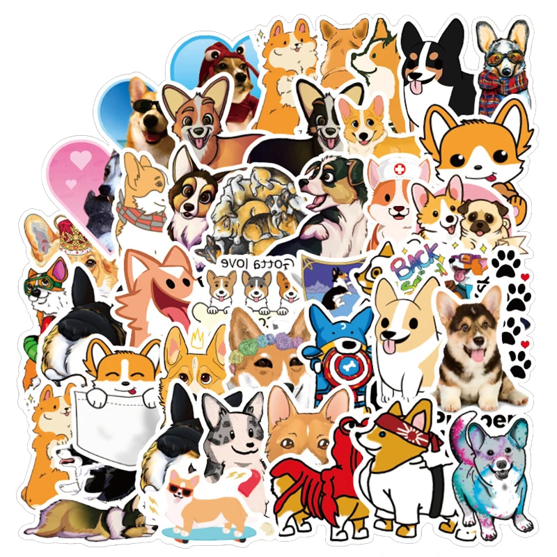 40 шт Классические наклейки с милыми рисунками животных принцессы Скрапбукинг