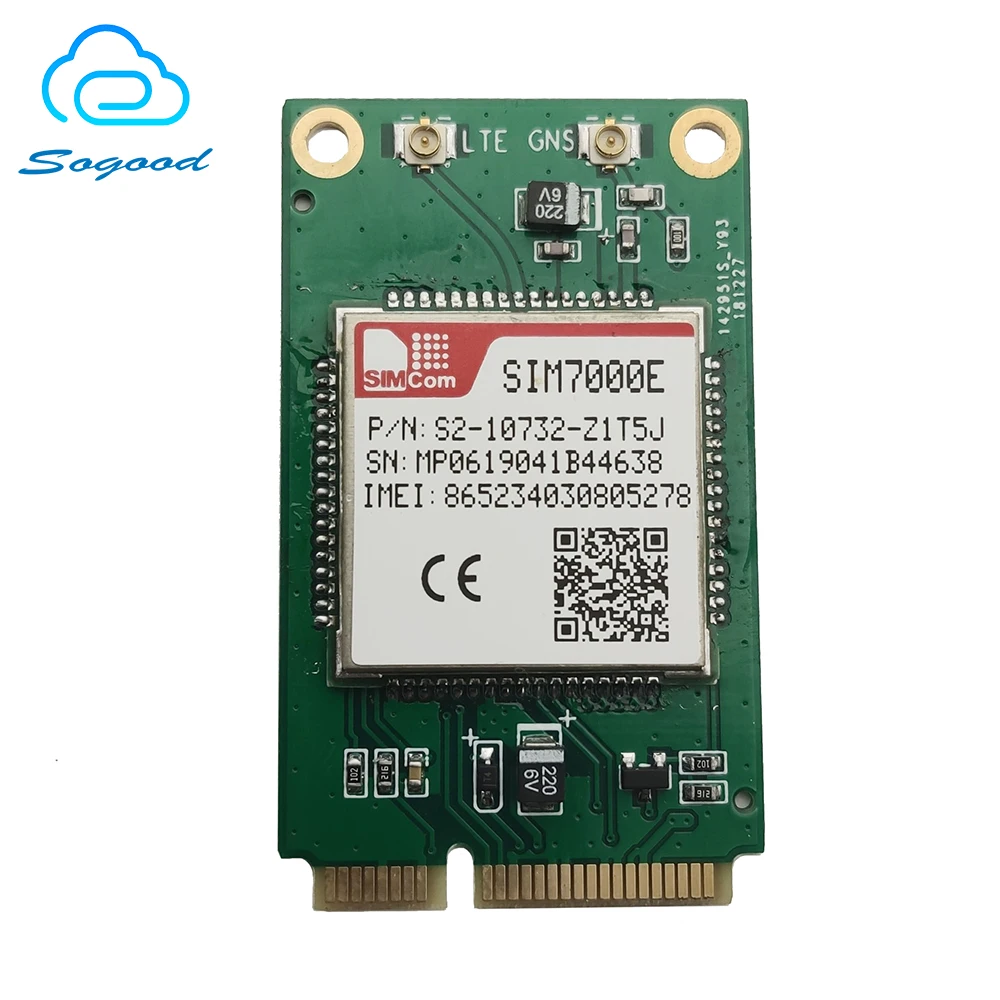 Новый и оригинальный без подделки SIM7000E B3/B8/B20/B28 NB IoT стандартная фотография (eMTC)