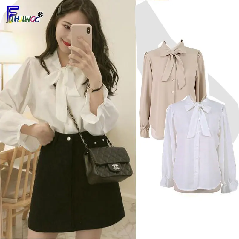 Женские элегантные топы осенне осенний основной гардероб длинный рукав