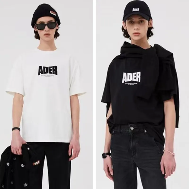 Футболка с трехмерной вышивкой и коротким рукавом для мужчин женщин коллекция